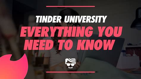 how to use tinder university